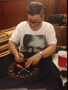 Orange is the New Black Fanfiction Contest Lea DeLaria autographed shirt